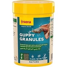 Nacario Sera Guppy Granules Lepistesler Için Renk Arttırıcı Temel 100 ml