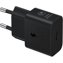 Nacario Hızlı Şarj Cihazı, Usb-C, 25 W Veri Kablosuz, Siyah