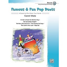 Nacario Famous & Fun Pop Duets: 6 Duets For One Piano, Four Hands