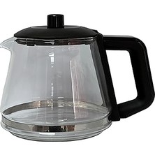 Nacario Çay Makinesi Için Uyumlu Cam Demlik Kapaklı