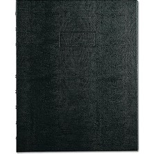 Nacario Blueline Notepro Notebook Defter, Tek Konu, Dar Çizgili, Siyah Kapak, 75 Yaprak 23,5 x 18,4 cm