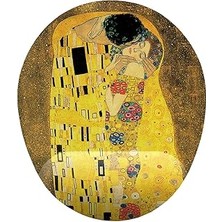 Nacario Gustav Klimt Kiss Bilek Destekli Mouse Pad