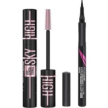 Nacario New York Lash Sensational Sky High Cosmic Black Maskara + Hyper Precise All Day Eyeliner