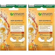 Nacario Nem Bombası Göz Altı Torbalarına Karşı Kağıt Göz Maskesi 2li Paket