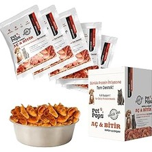 Nacario Petpops Aç Bitir Tavuk Yürek Freeze Dry & Ödül –%100 Doğal Katkısız