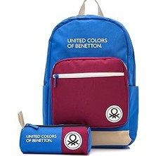 Nacario United Colors Of Okul Çanta Seti 1302223,SAKS Mavisi Tek Ebat