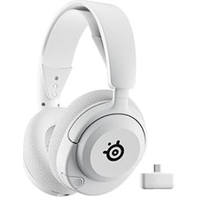 Nacario Arctis Nova 5 Wireless Bluetooth Kablosuz Kulaklığı Beyaz