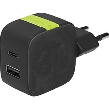 Nacario Infinitylab By Harman - Instantcharger 30W 2 USB Şarj Cihazı, Siyah