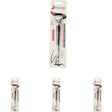 Nacario Ince Kontür Eyeliner Fırçası (Çift Taraflı) - 497 (4 Paketi)