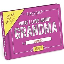 Nacario Knock Knock What I Love About Grandma Fill In The Love Journal (Fill-In-The-Love)