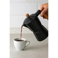 Nacario Bambum Garen - Moka Pot 9 Fincan Siyah