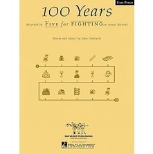 Nacario Hal Leonard 100 Years, By Five For Fighting, Piano, Vocal & Guitar (Sheet Music)