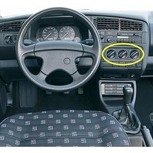 Nacario Kalorifer Kumanda Paneli Düğmeleri 1H0819045C Vw Vento 1992-1998