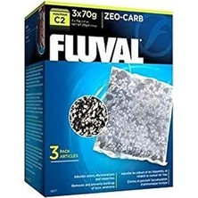 Nacario Fluval C2 Zeo Carb, Mekanik Filtreleme Için, 210 G, 3'lü Paket