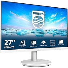 Nacario 271V8AW- 27 Inç Fhd Beyaz Monitör, 75Hz, 4ms, Va, Hoparlörler, Adaptivesync, Titreşimsiz, P