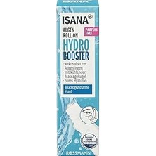 Nacario Isana Hydro Booster Göz Rulosu 15 ml Nemsiz Cilt, Hiyalüronik Kafein Için, 2 Saat Sonra %40'a Ka