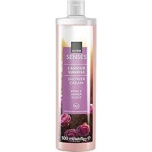Nacario Avon Senses L'amour Gül Amber Kokulu Krem Duş Jeli 500 Ml.
