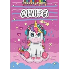 Nacario Amira: Personalized Coloring Book For Amira | Theme: Unicorn | Birthday Gift For Girl, Daughter ...