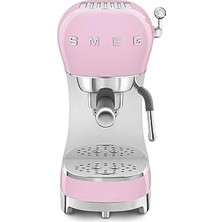 Nacario Smeg Pembe Espresso Kahve Makinesi