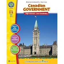 Nacario Canadian Government Gr. 5-8 (North American Governments) - Classroom Complete Press