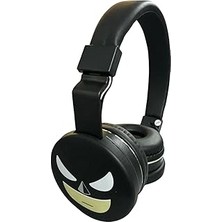 Nacario Netavantaj Batman Kablosuz Bluetooth Katlanabilir Kulaküstü Kulaklık Siyah
