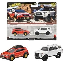 Nacario 1:64 Car Culture 2'li Paket Subaru Crosstrek - 2018 Toyota 4runner JBL98