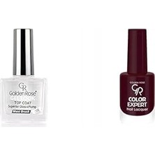 Nacario Gel Look Top Coat & Oje Seti