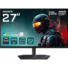 Nacario Gigabyte MO27Q2A 27" Qd-Oled Monitor, Qhd (2560X1440), 280Hz, 0.03MS Gtg, Anti-Reflection, H