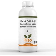 Nacario Tito Kabak Çekirdeği Yağı Soğuk Sıkım 1 Lt