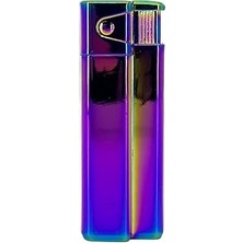 Nacario Torchblue Rüzgarda Sönmeyen Jet Alevli Çakmak - Iridyum Renkli (Özel Kutulu)