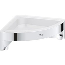 Nacario Grohe Start Cube Quickfix Köşe Duş Rafı | Duş/banyo Aksesuarları | Krom | 41106000