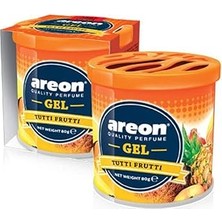 Nacario Areon Gel Can Tutti Frutti Araç Bardaklık Kokusu