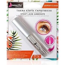 Nacario Takma Kirpik Yapıştırıcı (Şeffaf, 5 Gr)
