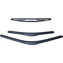 Nacario VASS41 Ön Cam Arka Cam Silecek Seti Honda Jazz 2002-2008