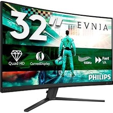 Nacario Evnia 31.5" 32M2C3500L 180Hz 0.5ms 2k Qhd Kavisli Monitör