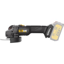 Nacario Cat DX3130B 18VOLT 125MM Kömürsüz Profesyonel Avuç Taşlama (Akü Dahil Değildir)