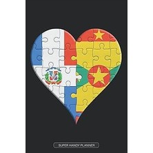 Nacario Planner: Dominican Grenadan Flag United Heart Jigsaw Puzzle Flags Of Dominican Republic Grenada