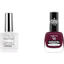 Nacario Gel Look Top Coat & Oje Seti