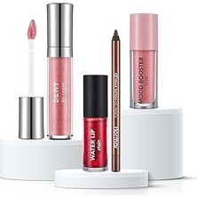 Nacario Strawberry Makeup 4'lü Makyaj Seti