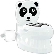 Nacario Panda Eğitici Lazımlık Educational Potty Tuvalet Siyah