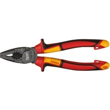 Nacario Milwaukee T4932464572 Ağır Hizmet Tipi Vde Elektrikçi, Izoleli Kombine Pense 180MM