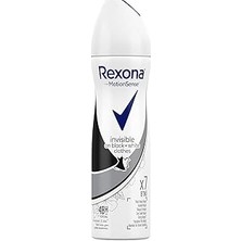 Nacario Anti-Perspirant Sprey Deodorant Kadın Invisible Black White Ter Kokusuna Karşı Koruma 150 ml