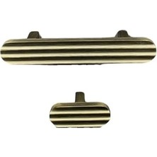 Nacario System 9443 Çizgili Kulp Antik Renk 960 mm Çok Renkli