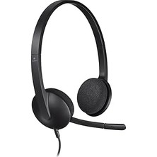 Nacario H340 Kablolu Kulak Üstü Mikrofonlu Kulaklık, Çok Yönlü Dijital Stereo Ses, Sağ Tarafta Kat