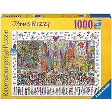 Nacario Ravensburger 1000 Parça Puzzle James Rizzi-Times Square