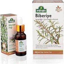 Nacario Arifoğlu Biberiye Yağı 20ML + Biberiye Çayı 20LI