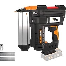 Nacario Worx WX842 20VOLT/2.0AH Li-Ion 15-50MM Profesyonel Şarjlı Çivi Makinesi + 2700 Adet Yedek Çiv