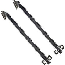 Nacario Kalkar Kapak Makası Dolap Çekmece Metal 25 cm Sessiz Açma Kapama Amortisör Piston (1 Çift)