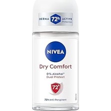 Nacario Nivea Dry Deo Roll-On 6'lı Paket (6 x 50 Ml) Terleme Önleyici Deodorant Roll-On Deodorant Ç