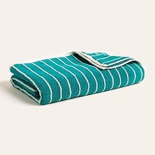 Nacario Solıd Koyu Yeşil Banyo Havlusu 90X150 cm